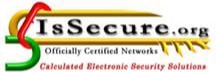 IsSecure.org provides electronic security for data on the site.